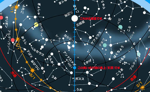 星座早見盤 宗像ユリックスプラネタリウム